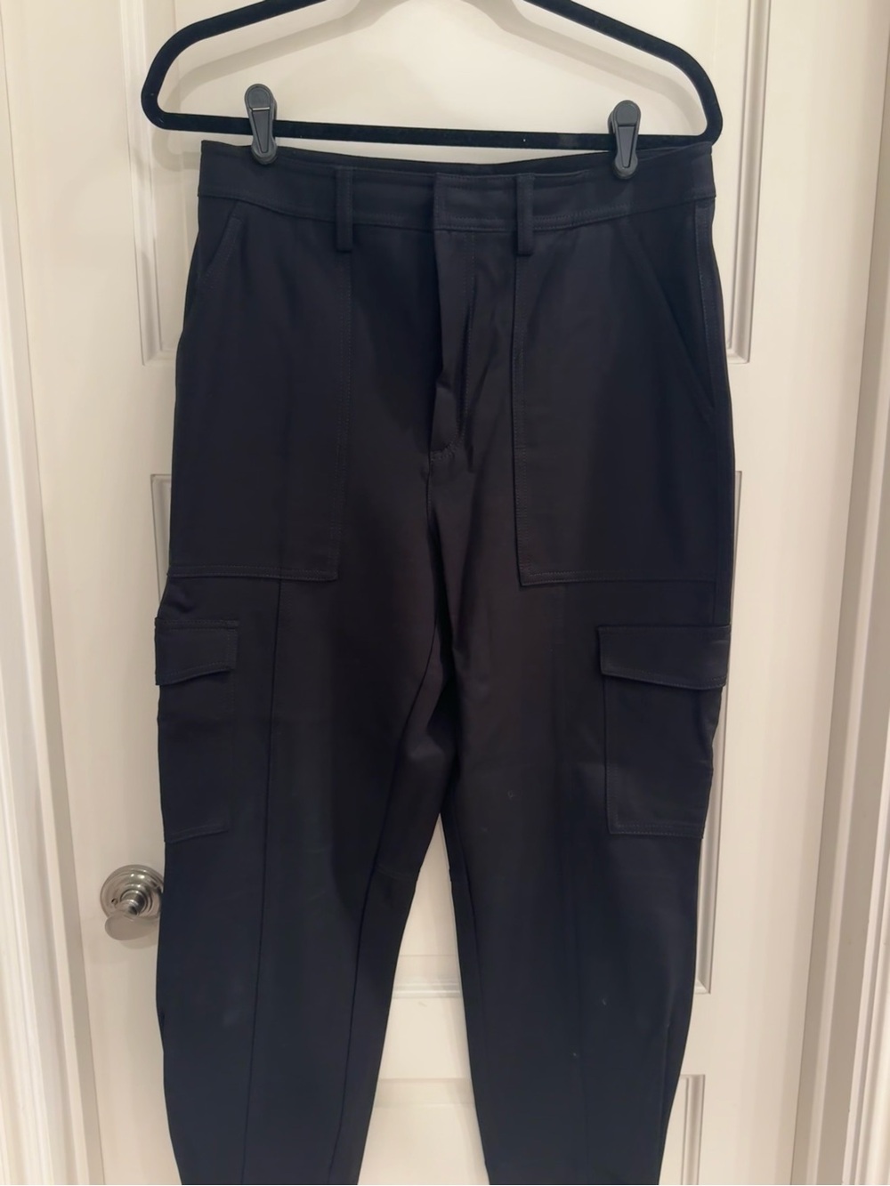 Banana Republic Black Cargo Trousers